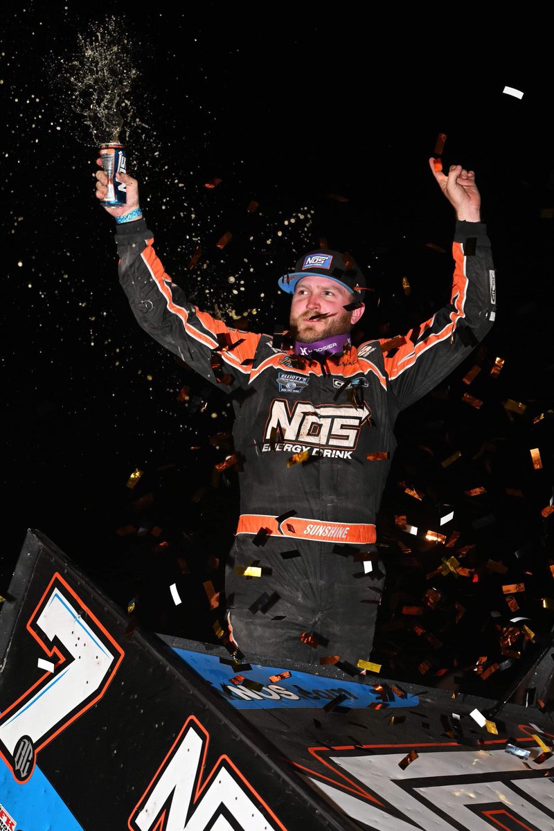 NosEnergyDrink's tweet photo. Hope you wore some SPF cause Sunshine burned his way to the top at  Kings Speedway! 
#NOSEnergy // #GetAfterIt // #TeamNOS https://t.co/TkHDPTA0ma