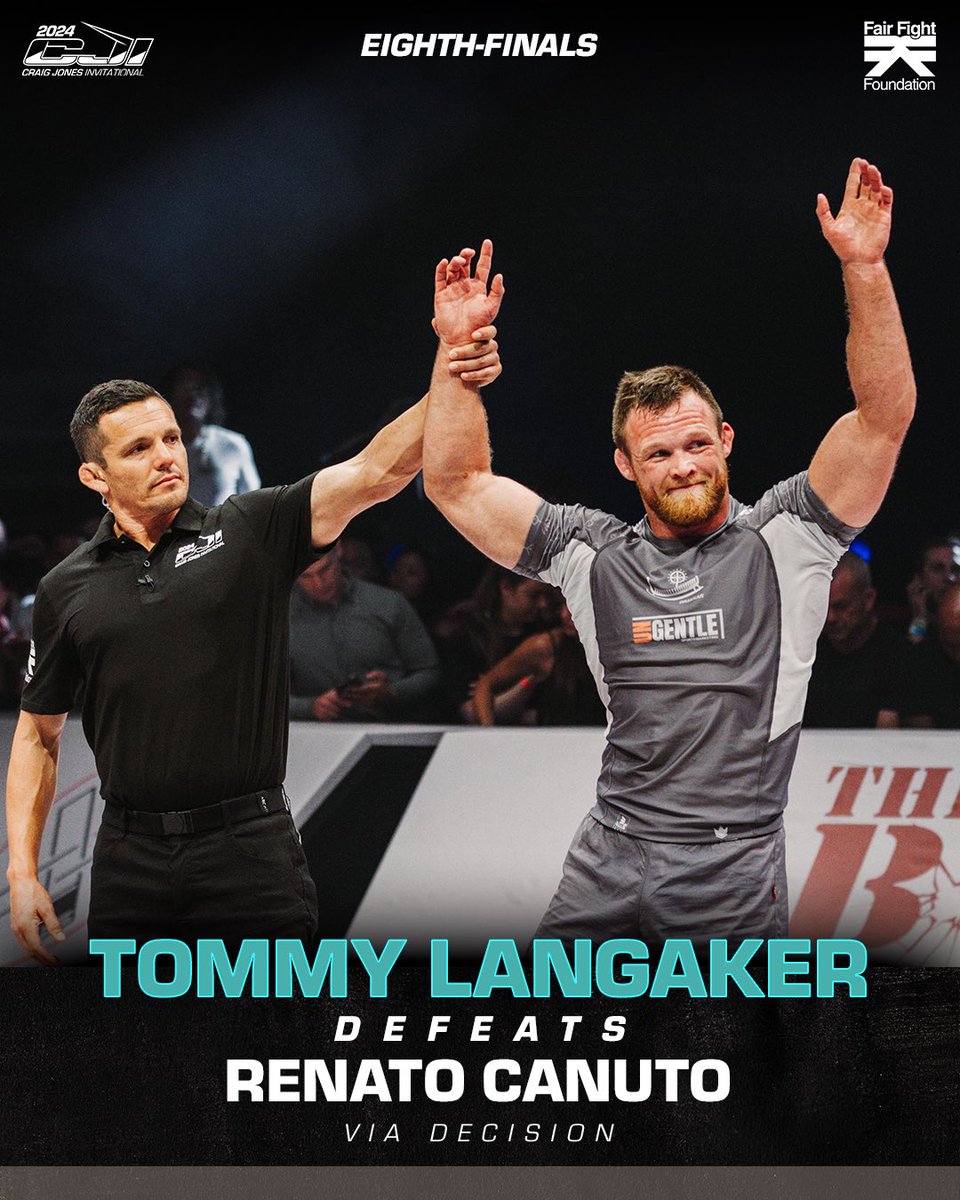 Your winner by Decision TOMMY LANGAKER! #CJI