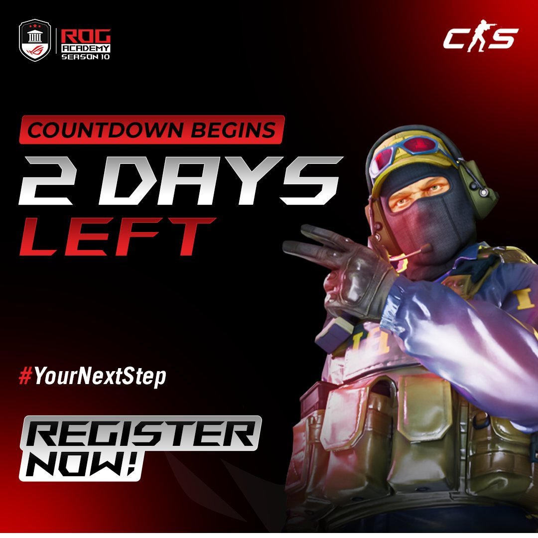 ASUS_ROG_IN's tweet photo. Final 2 days to act! Don’t miss out -  Take #YourNextStep now! https://t.co/7XH9SgofG7