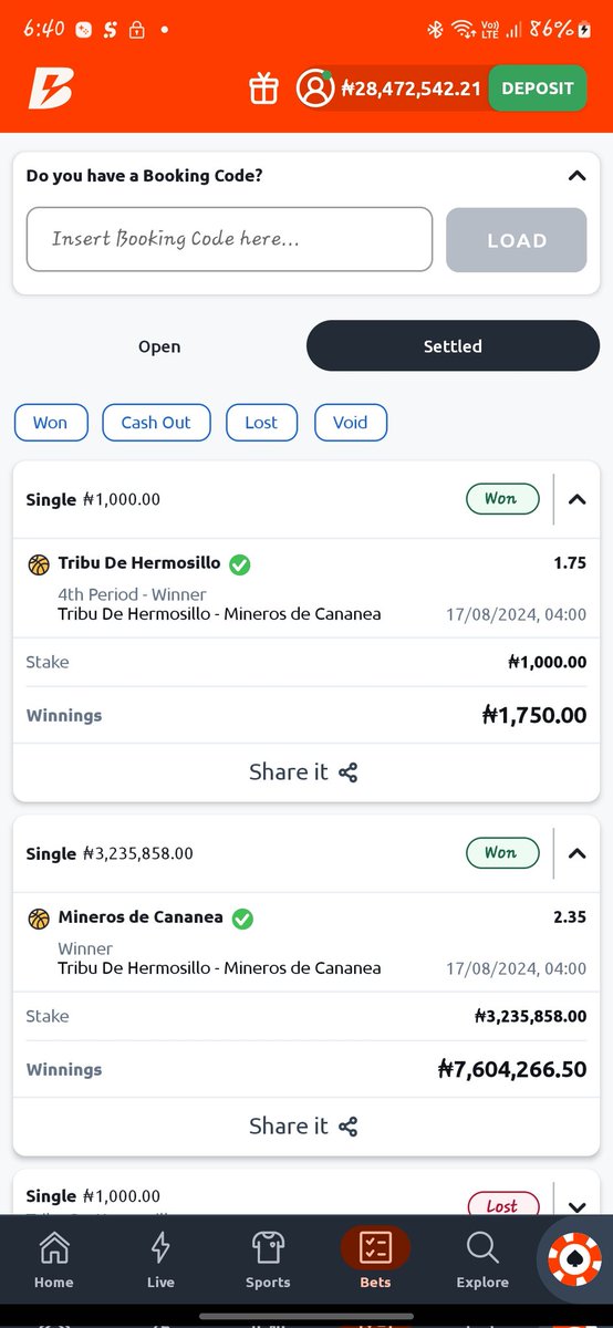 jujupunter's tweet image. 20.4 Million naira BAGGAGED 🤑🤑🤑✅️🔥✅️💰✅️✅️🔥✅️✅️🔥💯💯💯❤️✅️✅️💥✅️✅️✅️✅️✅️

CREATE A NEW BETANO ACCT and
DEPOSIT 3000 naira in UR BETANO acct
👇
gml-grp.com/C.ashx?btag=a_…
PROMOCODE IS LEGITCALCULATOR