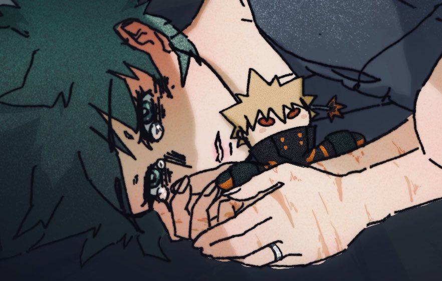 長期任務帰りの💥ちゃん。
🥦♀ちゃんはまだ教師時代。