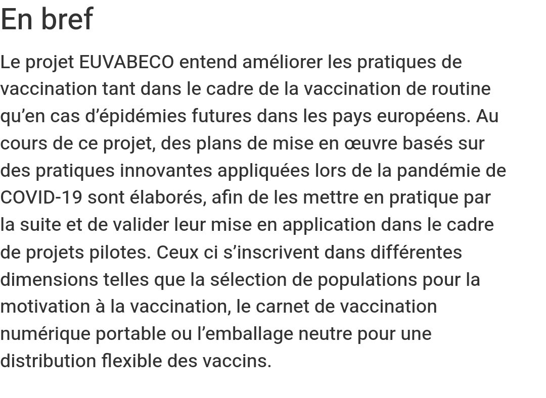 Beatrice_Rosen's tweet photo. Avec le projet EUVABECO , les gens vont découvrir que les "complotistes" avaient encore raison .
Les citoyens européens n'ont pas voté pour cette mesure, n'ont pas été consultés.
Mais ils l'auront quand même.

Quel budget?
qui va gérer nos données?
qui a sélectionné l'entreprise et les critères?
va-t-il servir à des obligations supplémentaires?
Va-t-il à terme être une condition pour se déplacer ?
Va-t-il à terme être un critère pour faire plus que se déplacer ?
Etc...
toutes les réponses à ces questions dans l'obscurité technocratique autoritaire de l'UE.

Continuez à dormir.
À ne rien dire, ne rien demander, comme des petits enfants insouciants.🙃