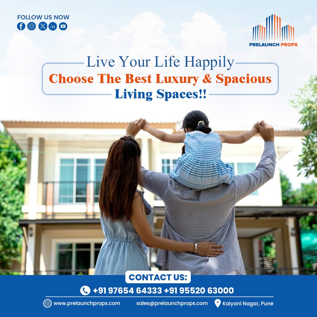 prelaunch_props's tweet image. Live your best life choose luxury and spacious living that brings happiness every day.

#PRELAUNCHPROPS #realestate #realestateagent #pune #primelocation