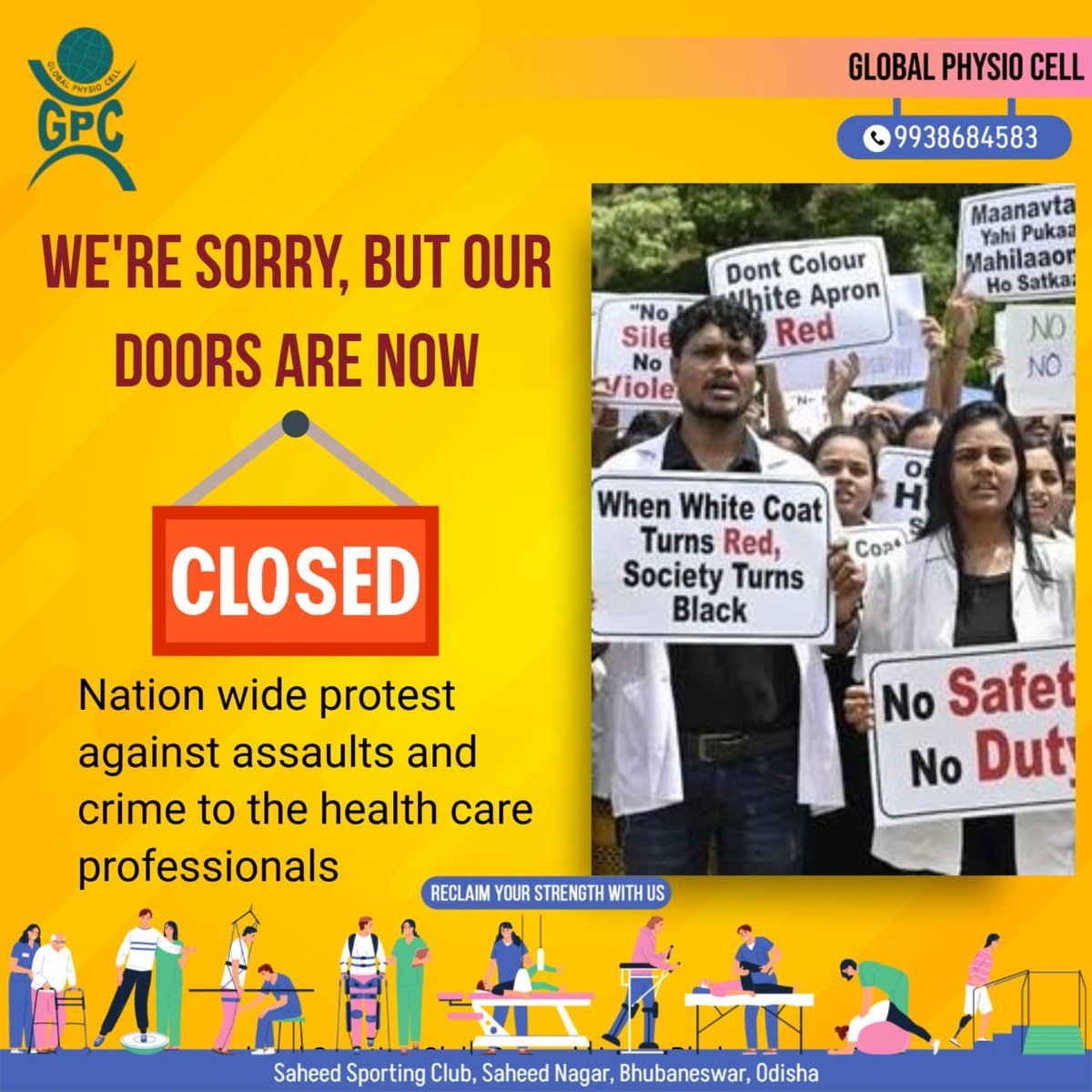 globalphysiocel's tweet photo. #iap #IAM #iam #PMO #pm #pmmodi #justice #justiceleague #justiceforRGKar #justiceforrgkar #justiceforrgkarvictim https://t.co/g8dJZR35aw