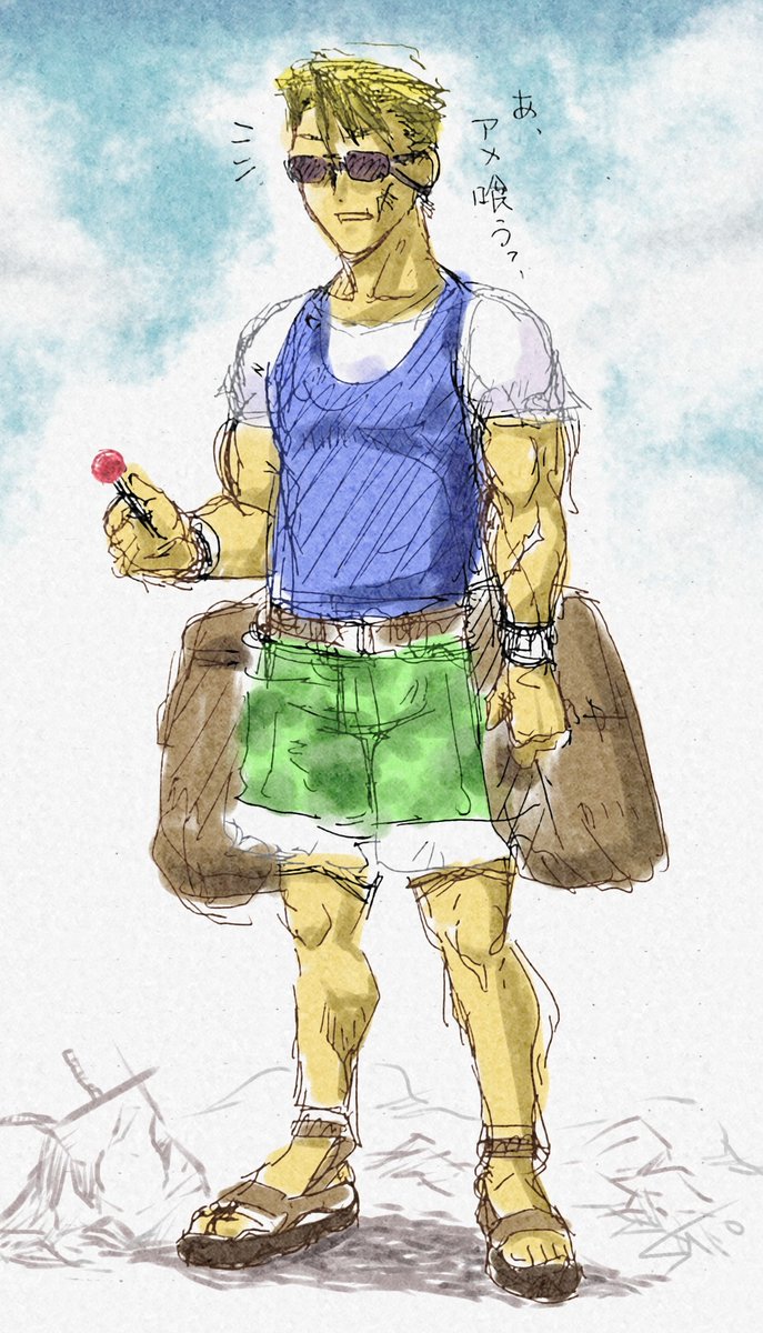 「連休中に漫画用のオリキャラとかも描いてます。他のイラストも同時に描いてますが、と」|郷深ちあきのイラスト