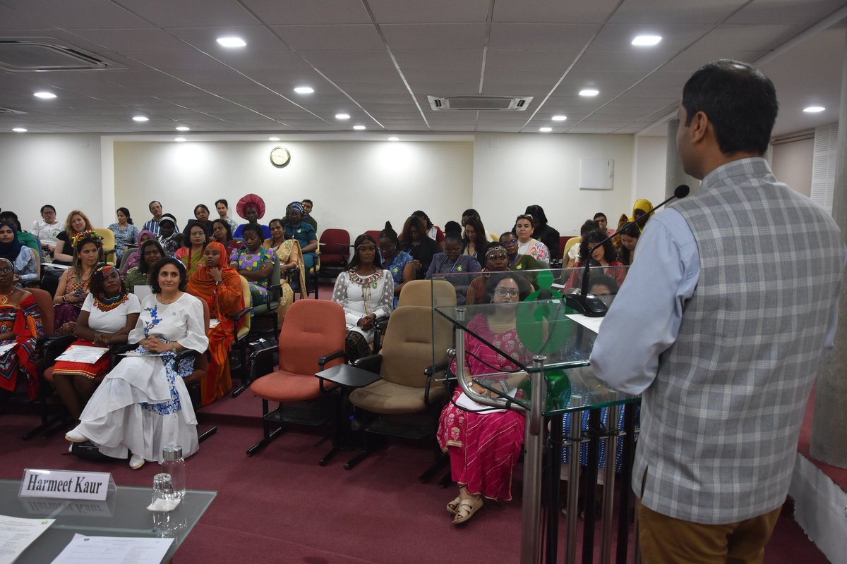 The Chief Guest of the valedictory programme was Shri Rakesh Shankar, IAS, Secretary, Women &amp; Child Development Department, Govt. of Gujarat and the Guest of Honour was Shri Rohan Singh, OSD [TC-I] <a href="/MEAIndia/">Randhir Jaiswal</a> <a href="/WCDGujarat/">Women & Child Development, Govt of Gujarat</a>
<a href="/Rakesh_gujIAS/">Rakesh Shankar</a> <a href="/ITECnetwork/">ITEC</a>
<a href="/VirajSinghIFS/">Viraj Singh</a> 

#EDIITEC #ITEC