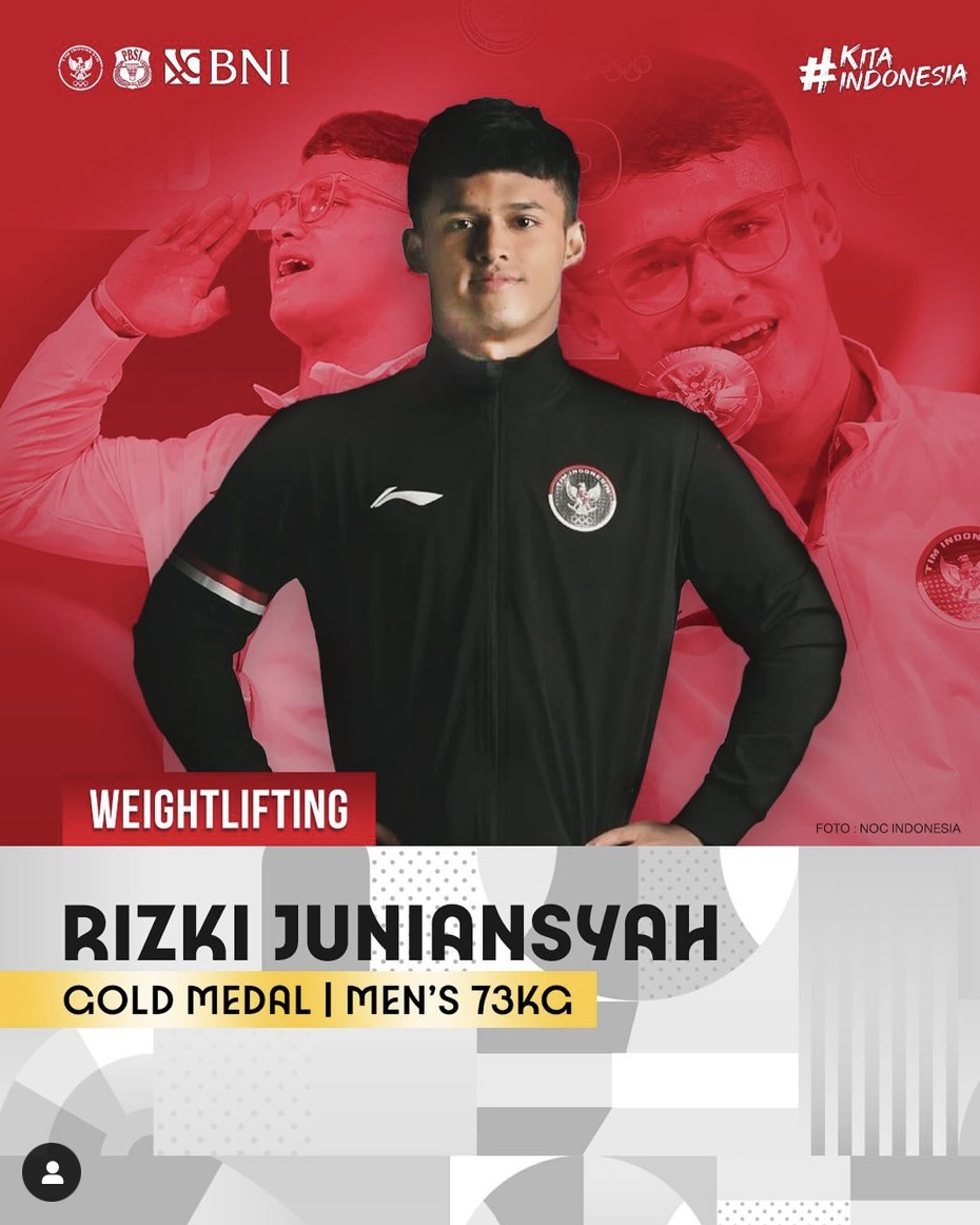 OmaGillClark's tweet image. In celebration of Indonesia Independence Day, a reflection of their Olympic success.
⏺️ #Paris2024 saw the first Gold medals for athletes in sports other than badminton. Congratulations to Veddriq Leonardo🥇in men’s speed climbing (extraordinary athletic talent, I still can’t…