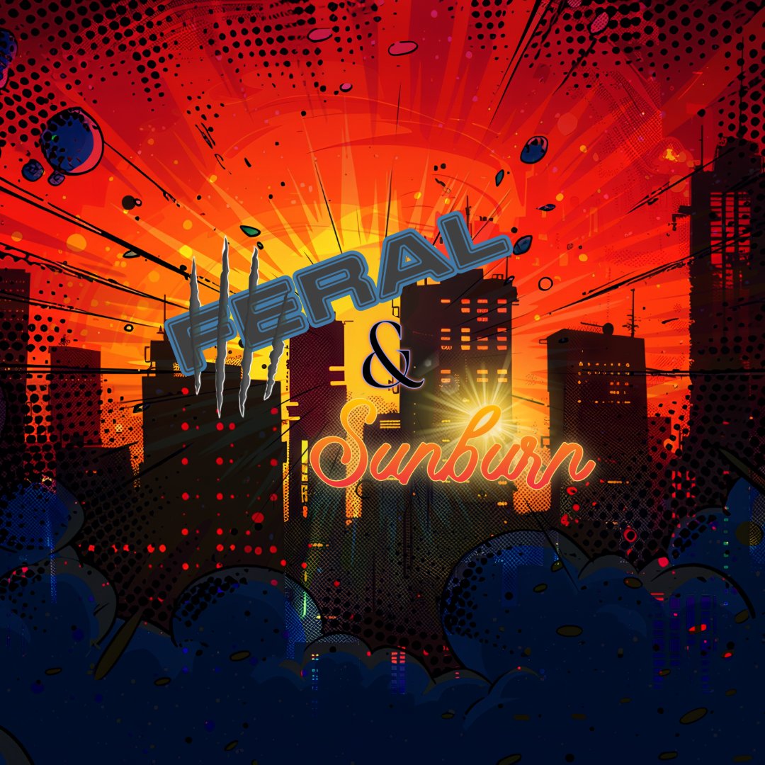 In a world of superheroes and supervillains, a grim ex-freelance hero is paired with a bubbly professional in order to heal his reputation - and is thrust into a world about to be changed forever...

Feral &amp; Sunburn - coming soon!