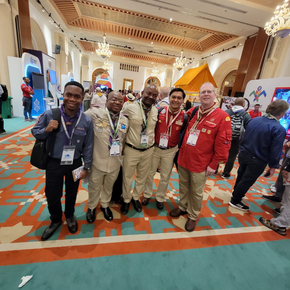 stephenkent's tweet photo. A busy morning in Cairo. πͺπ¬
Itβs now time for the first plenary session at the World Scout Conference. π
Letβs connect! Message me on WhatsApp at +17097400948 or email me at skent@scouts.ca. Hope to see you soon. βοΈ
#Steve4WSC #ScoutConference #43wsconf #WSConf #ItStartsWithScouts #ReadyForLife #WorldScouting #RoadToCairo π