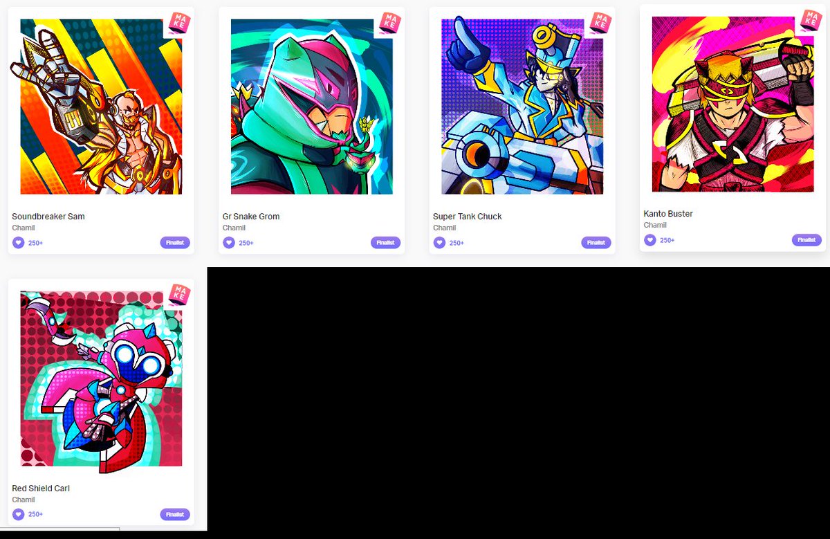 All my skins are finalists !!!!!
Grom,Buster,Carl in 3 days 
Sam and Chuck when I was sleepyyy
POST ME YOUR SKINS LINKS I'LL VOTE FOR ALL OF THEM OK ?
#supercellmake #BrawlStars