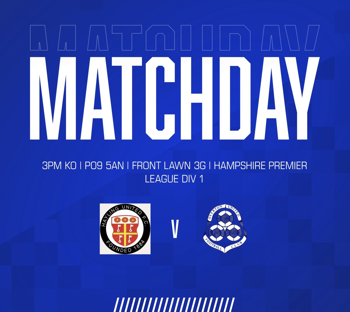 overtonunited's tweet photo. MATCHDAY 3️⃣🔜

#weareOUFC #uptheOVE https://t.co/IFdNT89ScZ