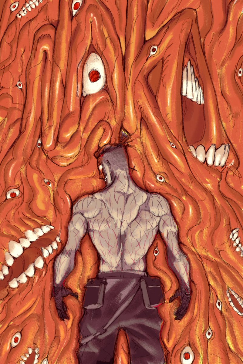 doublemacdouble's tweet image. #chromacorps2024 Assignment Epilogue: DO WHATEVER YOU WANT. Decided to do some fanart for @callmenaka ! Incredible win.