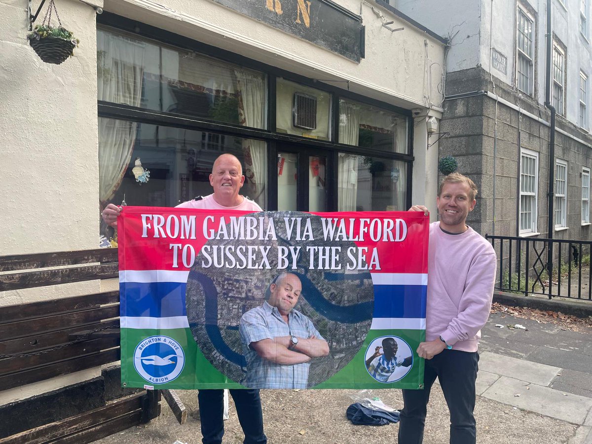 Mark1301221013's tweet photo. New season new flag come on Brighton UTA 💙 https://t.co/H69yKowZ7Z