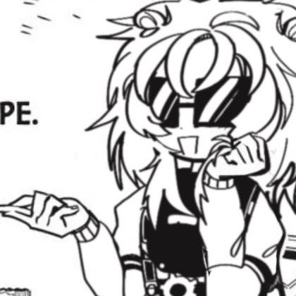 kagestatic's tweet photo. mmn…no. not that.

( her smile is wide. why would she want you around her place willingly anyway? hes seen what you are. what you have and can be. )

i guess ~ a universe watcher is the best way to put it o(^▽^)o 

( one finger up, he pokes your nose back away from her face. ) https://t.co/YO2nW0fS7B