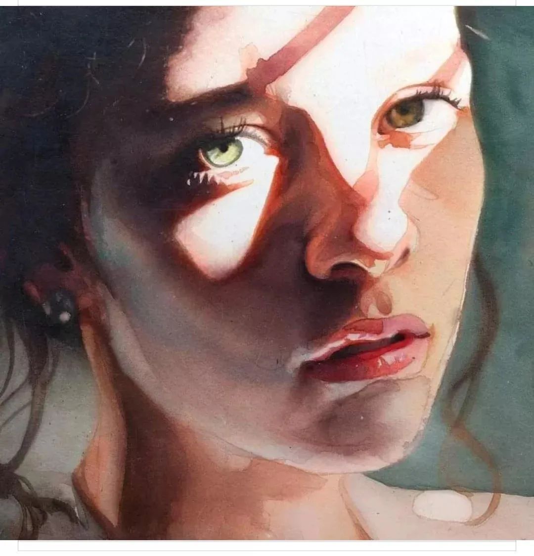 BeautifulBzarre's tweet photo. With its evocative and expressive nature, this beautiful watercolor by Marcos Beccari @marcosbeccari truly captivates with its skillful interplay of light and shadow. Via JAKIRA @jakira_art.

#beautifulbizarre #painting #watercolor #portaitpainting #realismpainting #artlovers https://t.co/vOPQYNE0mR