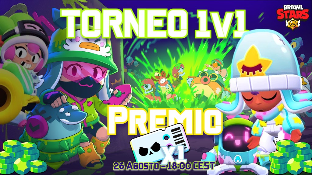 MicifuzGT's tweet photo. 💥TORNEO 1v1 Brawl Stars💥

🎁PREMIO BRAWL PASS
🌐Region Global
⏰26 Agosto - 18:00🇪🇸
🏆Cupos ilimitados
🎯Inscripciones abiertas, más info md. https://t.co/AyzHeSXzRw