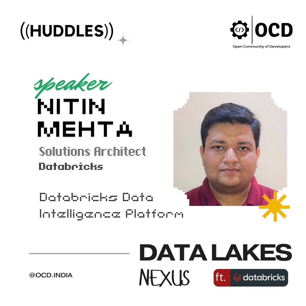 OCD_India's tweet image. Tame the Data Chaos!💥

Are you struggling to manage enormous data?
It&apos;s time to learn new tools and this talk will make it happen! ✨