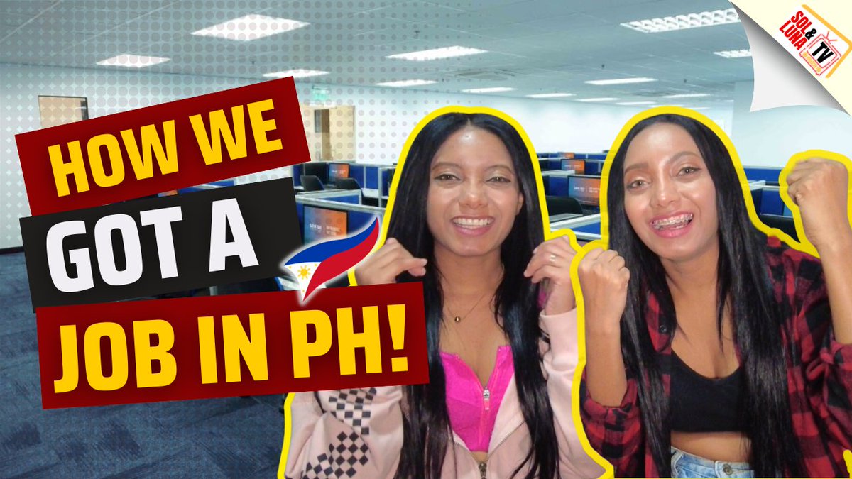 SolLunaTv's tweet photo. We share our journey of getting a job in the Philippines as foreignersโthe challenges, the process, and how we succeeded. ๐ต๐ญ #Philippines #JobSearch #ExpatLife #SolAndLuna #WorkAbroad
๐https://t.co/oKS6FQmYMP https://t.co/V8gsmwRuYi