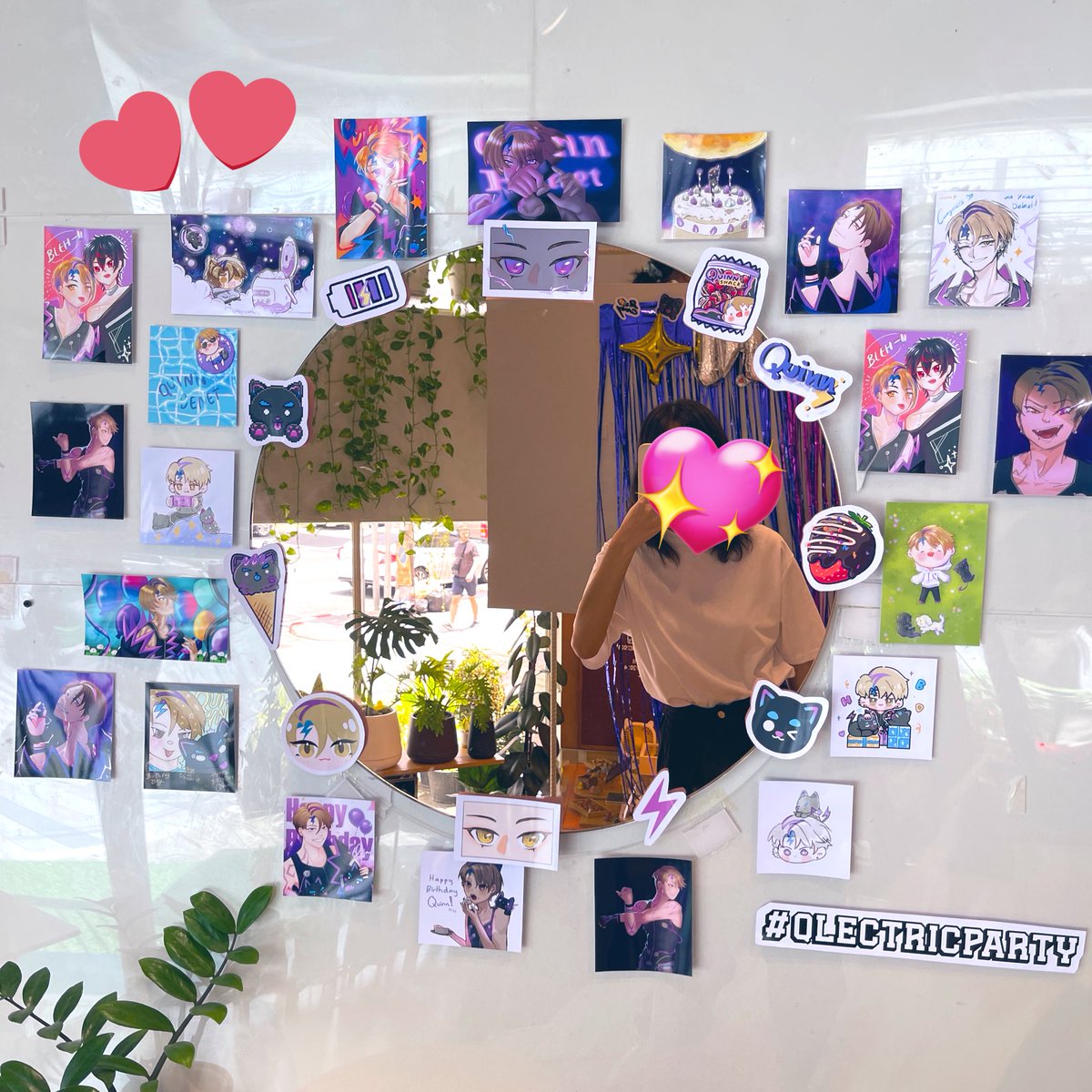 Sun07A's tweet photo. Happy Birthday Quinn!!💜⚡️
คาเฟ่จัดน่ารักมากคับ ขนมอร่อยมากก✨

#QlectricParty https://t.co/ygb47ZtwbE
