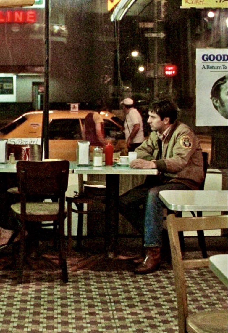 Taxi Driver (1976, Martin Scorsese).

Robert De Niro.