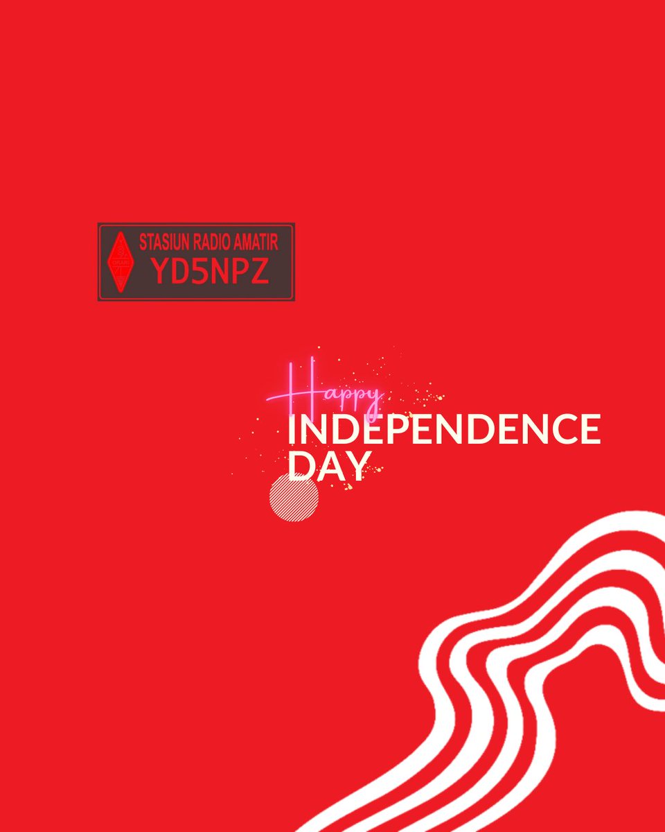YD5NPZ's tweet photo. 🌿 Our Voice, Our Nation

Happy 79th Independence Day, Republic of Indonesia!
Let's continue to use this platform to build a brighter future for Indonesia! 🚀✨

#YD5NPZ
#GreenIndonesia
#Independence2024
#ActionForEarth
#AmateurRadio
#WeAreIndonesia https://t.co/zOgi7qZNWb