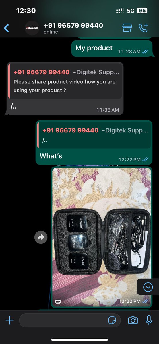 mrprincevlogs's tweet image. @DigitekOfficial  please don’t buy this product it’s totally west of money 
I have buy this product and used 2 days then not connect with any phones wast of money 4000 rupes #digitek #digitalart #mic #fround #froud  totally misbehave employee 😡