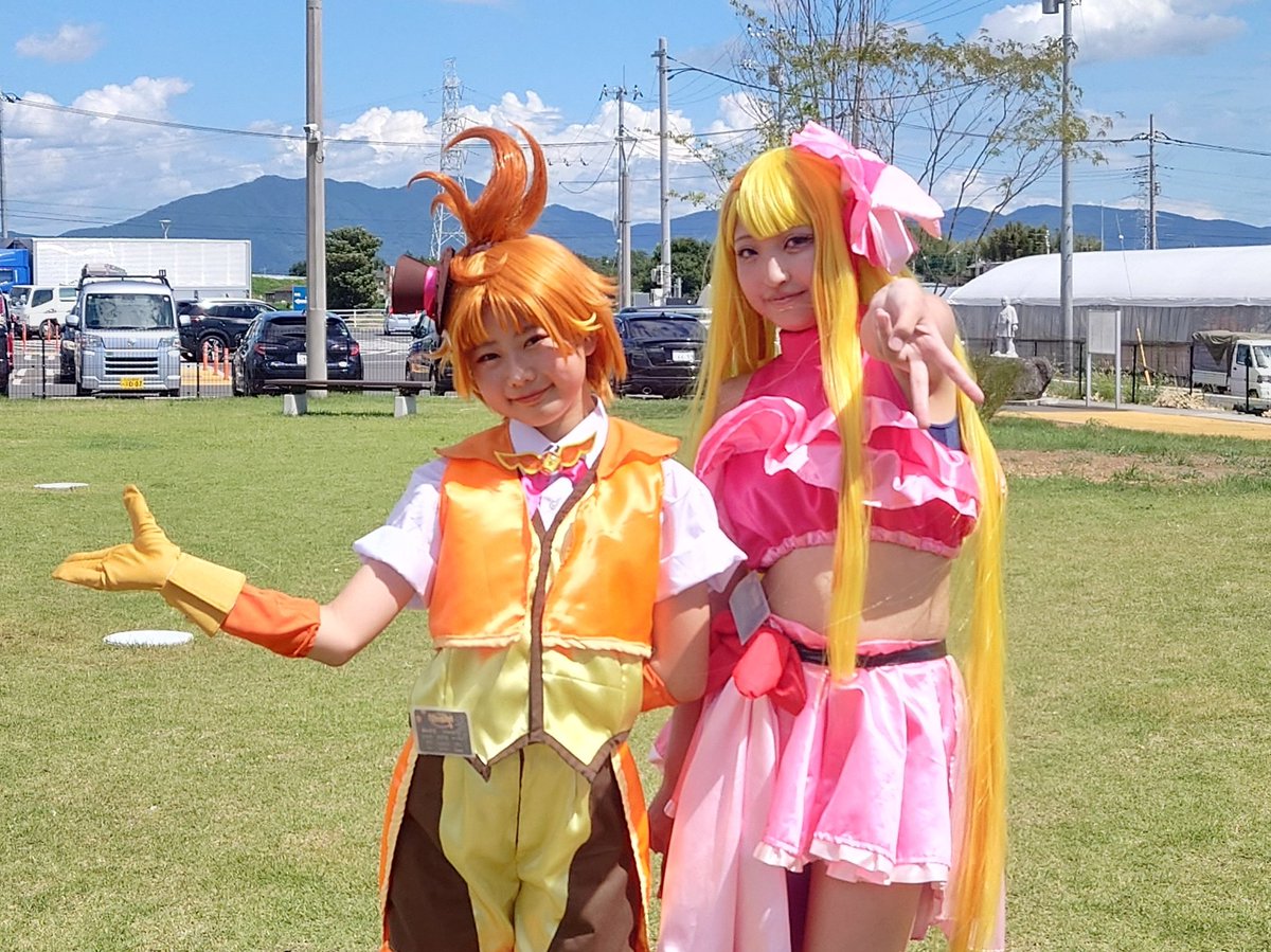 makyyochi's tweet photo. お久しぶりの投稿✨️
そして、久しぶりのイベント🎪
ステージは見れなかったけどお会い出来て大満足😊
#コスプレ　#グランテラス筑西　#筑西 https://t.co/wdXTFVaNg7