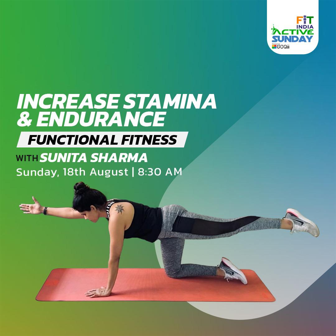 GOQii's tweet photo. Transform your Sunday by joining this #FitIndia Active Sunday session at 8:30 AM where you can:
💥 Increase stamina
💡 Sharpen mental focus
Boost ❤️ health
🤸 Improve balance & agility
Level up your fitness now: https://t.co/EXsSPlbrlH
#FunctonalFitness #ActiveSunday https://t.co/vN2jCHVCud