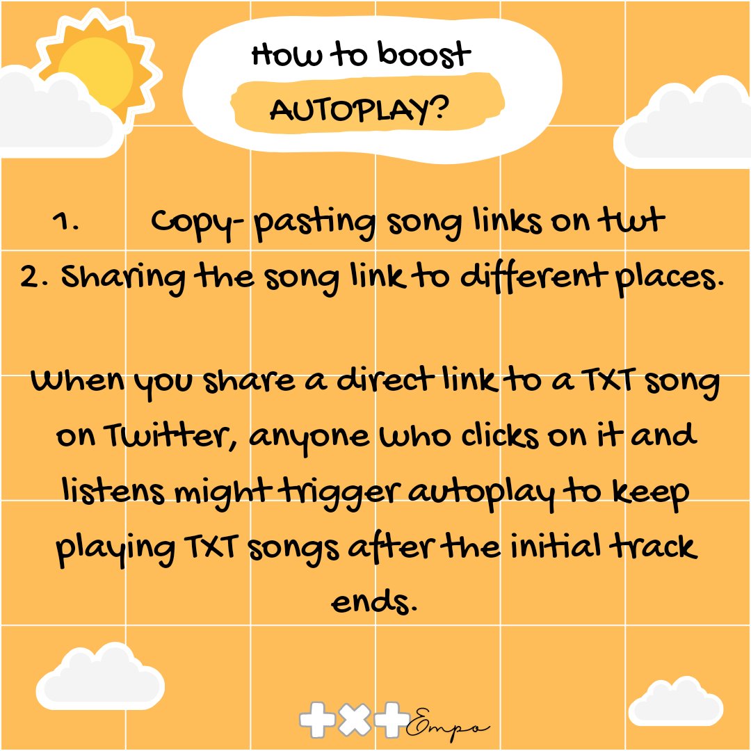 TXTempo304's tweet photo. STREAMHACK : CRACK THE CODE

EPISODE 3 - WHAT IS AUTOPLAY? 

Next EP - Myth busting (1) On 20.08.24

#MOAStreamHack
#TXTOnTop
#TOMORROW_X_TOGETHER 
#MOAisONE https://t.co/gaHLHroG1U