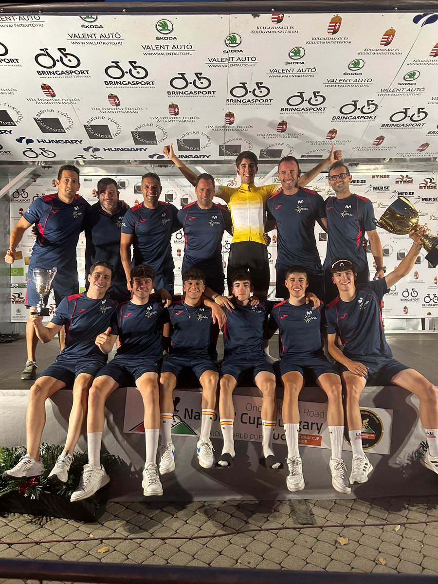 hectorralvareZz's tweet photo. Hungary nation’s cup🥇🏆🌈

Stage 1/🥇
Stage 2a/🥉
Stage 2b/🥉

GC🥇

Thanks all the @RFECiclismo https://t.co/j6FJ5PxRDd