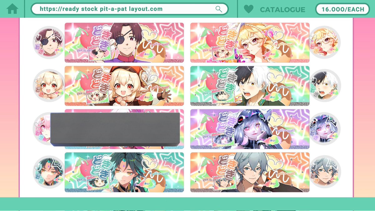 koriiko's tweet image. help rt please? thankyou!

🇮🇩 haii dalam rangka special HUT RI aku mau clearance sale layout genshin, hsr, sm anime ini! jadi 12k ajaa!

#zonauang #zonajajan #zonaba