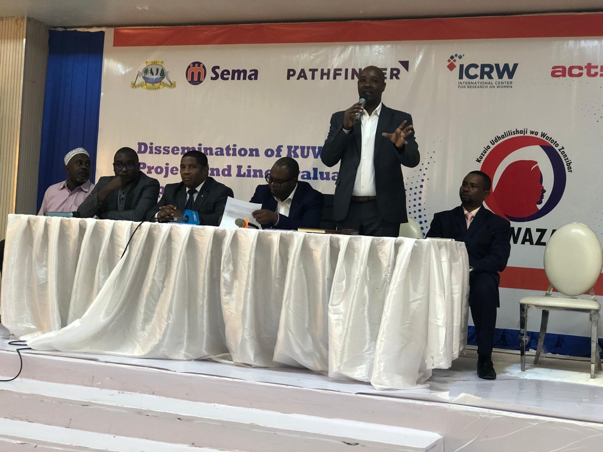 ICRWAfrica's tweet photo. Research Dissemination: 
Together with the KUWAZA III partners @PathfinderInt Tanzania, @ActionaidTz &amp; @SemaTanzania, we are launching the child sexual abuse prevention and response program evaluation report. 
▶️Report https://t.co/zz5QPvQJF8
#csa #svac #research #genderequality https://t.co/Uby81O7ADO