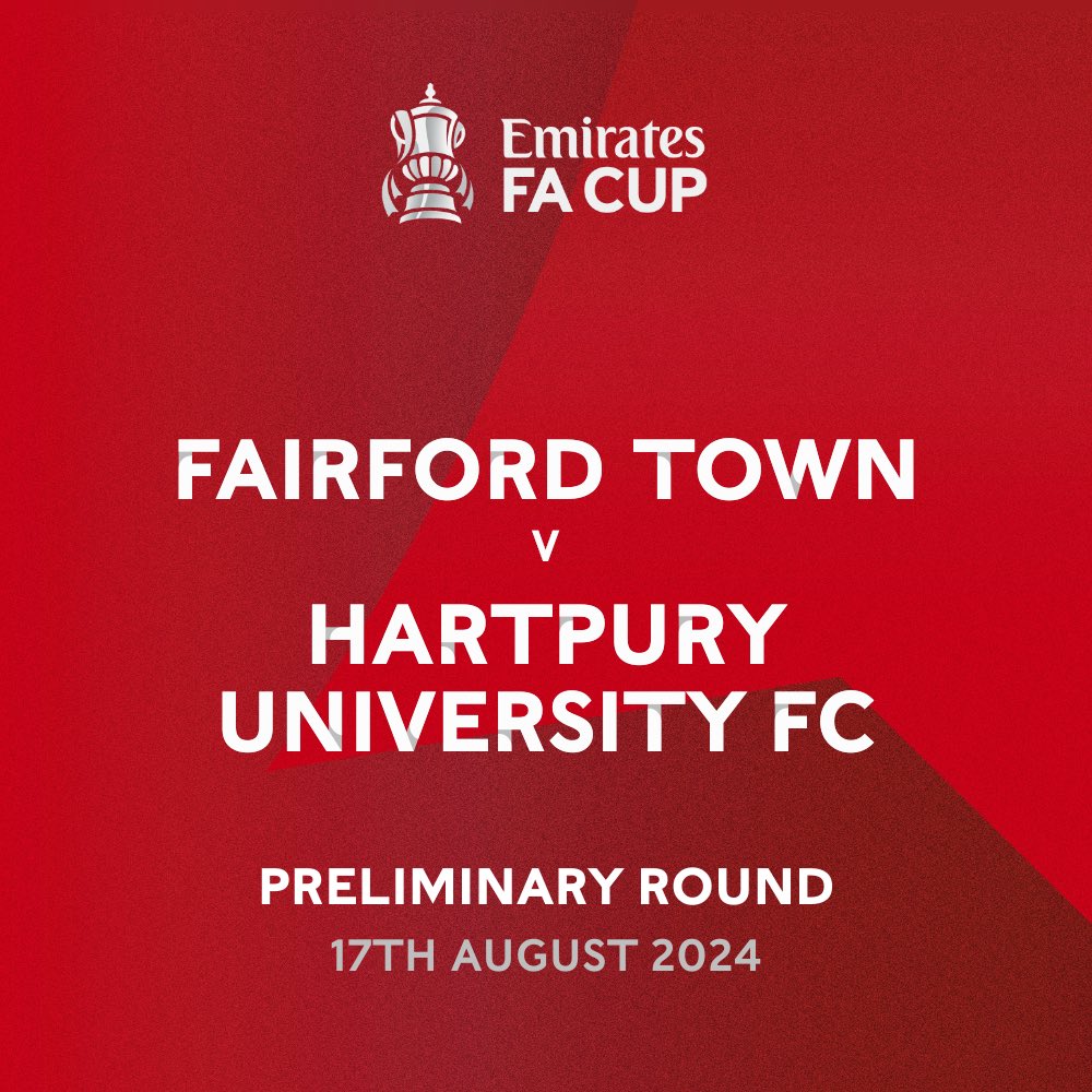 𝐌𝐀𝐓𝐂𝐇𝐃𝐀𝐘 ⚽️ 

It’s an <a href="/EmiratesFACup/">Emirates FA Cup</a> matchday and a Gloucestershire derby as we take on @HartpuryUniFC this afternoon.

⏰- 15:00
🎟️- £7 Adults, U16s FREE 
🏆 - <a href="/EmiratesFACup/">Emirates FA Cup</a> 
🍔- <a href="/spikesdiner/">SPIKES Diner</a> OPEN

🔴⚪️