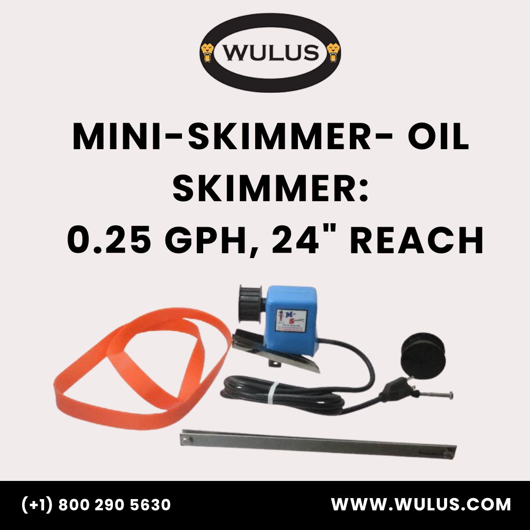 wulusglobal's tweet photo. Mini-Skimmer- Oil Skimmer: 0.25 GPH, 24" Reach

Keep your workspace clean with the Mini-Skimmer Oil Skimmer! 

Shop now:  https://t.co/6AIMhu4Co3

#oilskimmer #cleanworkspace #efficientcleaning #miniskimmer #maintenancemadeeasy https://t.co/X3uq6VL1h0