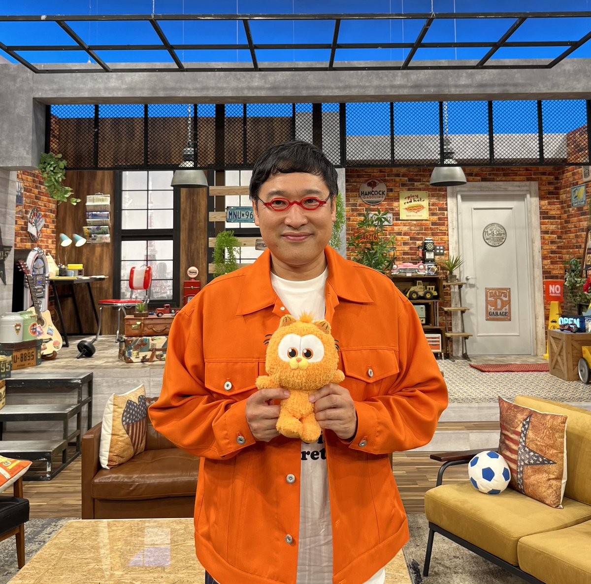 GarfieldMovieJP's tweet photo. ⋰／
　𝗠𝗘𝗗𝗜𝗔情報🗯
⋱＼

𝟴/𝟮𝟰(土)𝟭𝟰:𝟯𝟬📺🍿
日本テレビ 『#あべこべ男子 の待つ部屋で』
#山里亮太さん（@YAMA414）が登場🐾

お楽しみに〜😽

#ねこのガーフィールド
🎥絶賛公開中🍿 https://t.co/r8BDWob1mu