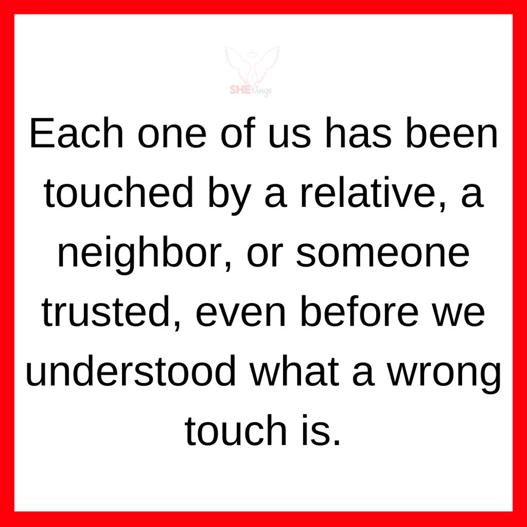 theshewings's tweet image. Agree?

#badtouch #goodtouch #sexeducation #stoprape #rapemuktbharat #womanviolence #abuse #youthagainstrape #voiceagainstinjustice #childsexualabuse #bodysafety #abusesurvivor #childabuse