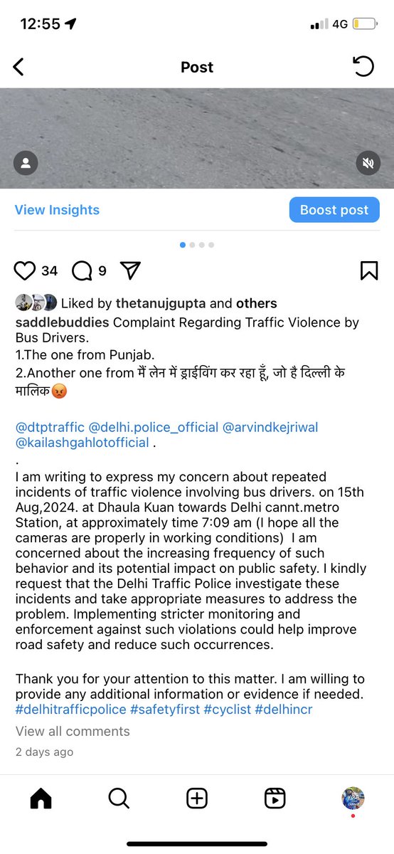 jaigupta0414's tweet photo. @dtptraffic @AamAadmiParty @kgahlot Time,date &amp; location mentioned in this screenshot pls have look. https://t.co/DSj4F3Er7t