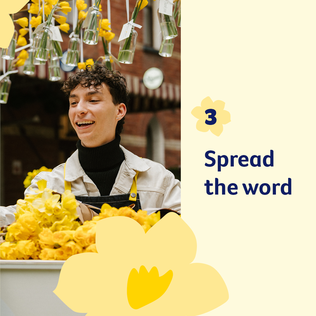 #DaffodilDay is coming up - so here’s 3 simple steps to make the most of it!
From what to do to rallying up support, every step you take is worth it for the almost 1-in-2 people who will get cancer by age 85 💛
For more, visit daffodilday.com.au
