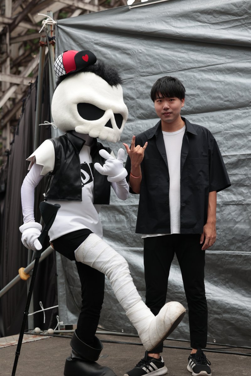 UNDERTHESCREAM5's tweet photo. ／
🎢 #アンスク2024 前夜祭🎢
＼

#チャレGO2024 決勝ステージ🔥
5組目は #山本晴生！

#badknee
#城島高原パーク https://t.co/PAMOaueiyZ
