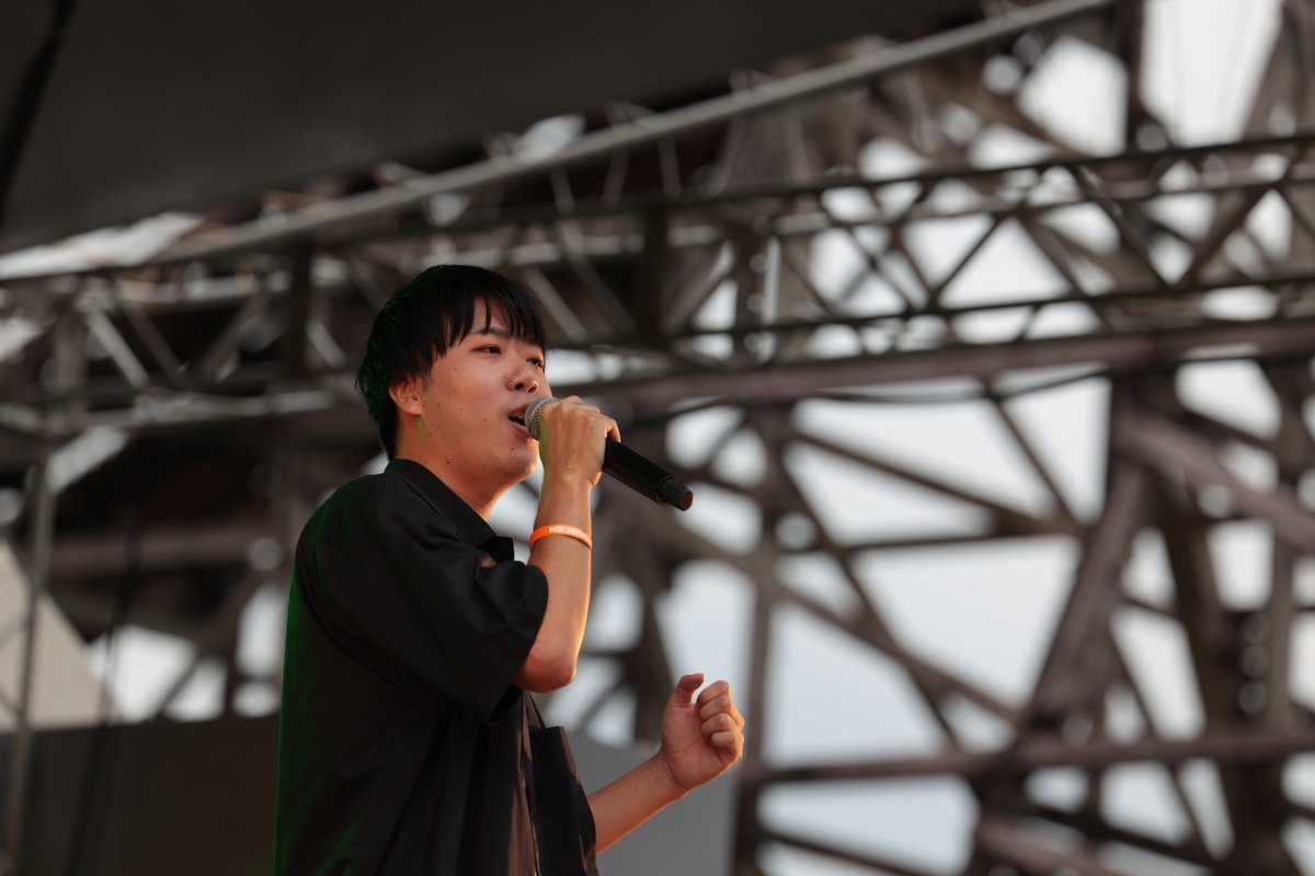 UNDERTHESCREAM5's tweet photo. ／
🎢 #アンスク2024 前夜祭🎢
＼

#チャレGO2024 決勝ステージ🔥
5組目は #山本晴生！

#badknee
#城島高原パーク https://t.co/PAMOaueiyZ