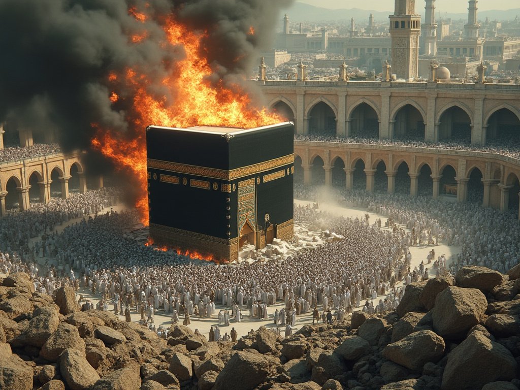 first_reallady's tweet photo. Begini Cara Dzu as Suwaiqatain Robohkan Ka'bah di Akhir Zaman.

A Thread https://t.co/95bu6CTtLD