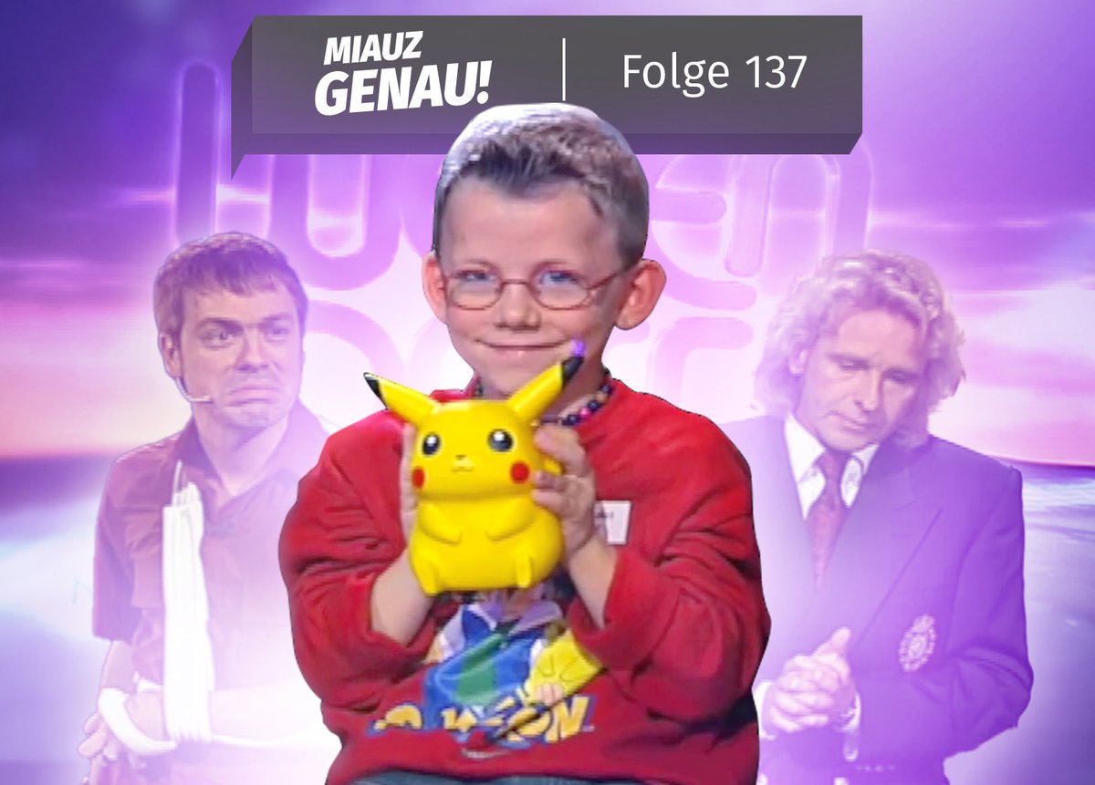 ✨ NEUE EPISODE ✨
Pokémania Nostalgia II – Der vergessene Held [Miauz Genau! #137]

Jetzt reinhören 🎧 
► miauzgenau.de/links

#miauzgenau #wettendass