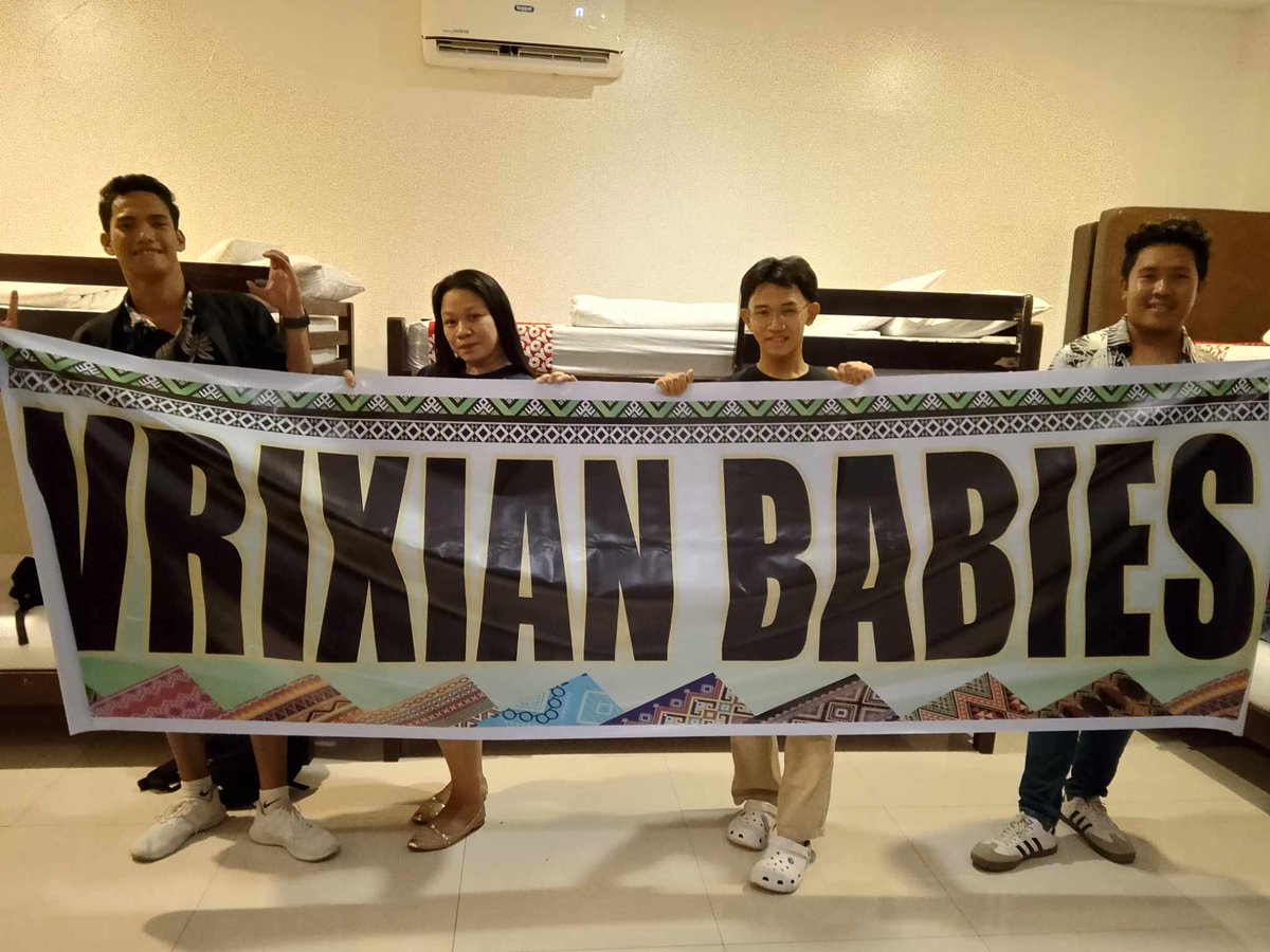 Syempre ang VRIXIAN BABIES rarampa din yan di yan papahuli gakingan sa pag cheer guys 

<a href="/chrstianmrtnz/">Christian Martinez</a> <a href="/ItsVrixGallano/">Vrix Gallano</a> 
#VriXianAtKadayawanFestival