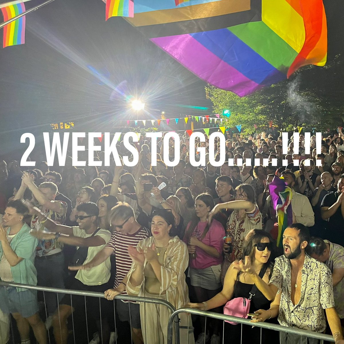 Yep... 2 weeks today: SATURDAY 31st AUGUST!! 🌈
Are you joining us?? Amazing line up of acts and stalls &amp; just beautiful people everywhere 💟 
All are welcome to join our RAINBOW WALK from midday outside The Didsbury Pub (M20 2SG) - assemble from 11.30am 
#didsburypride