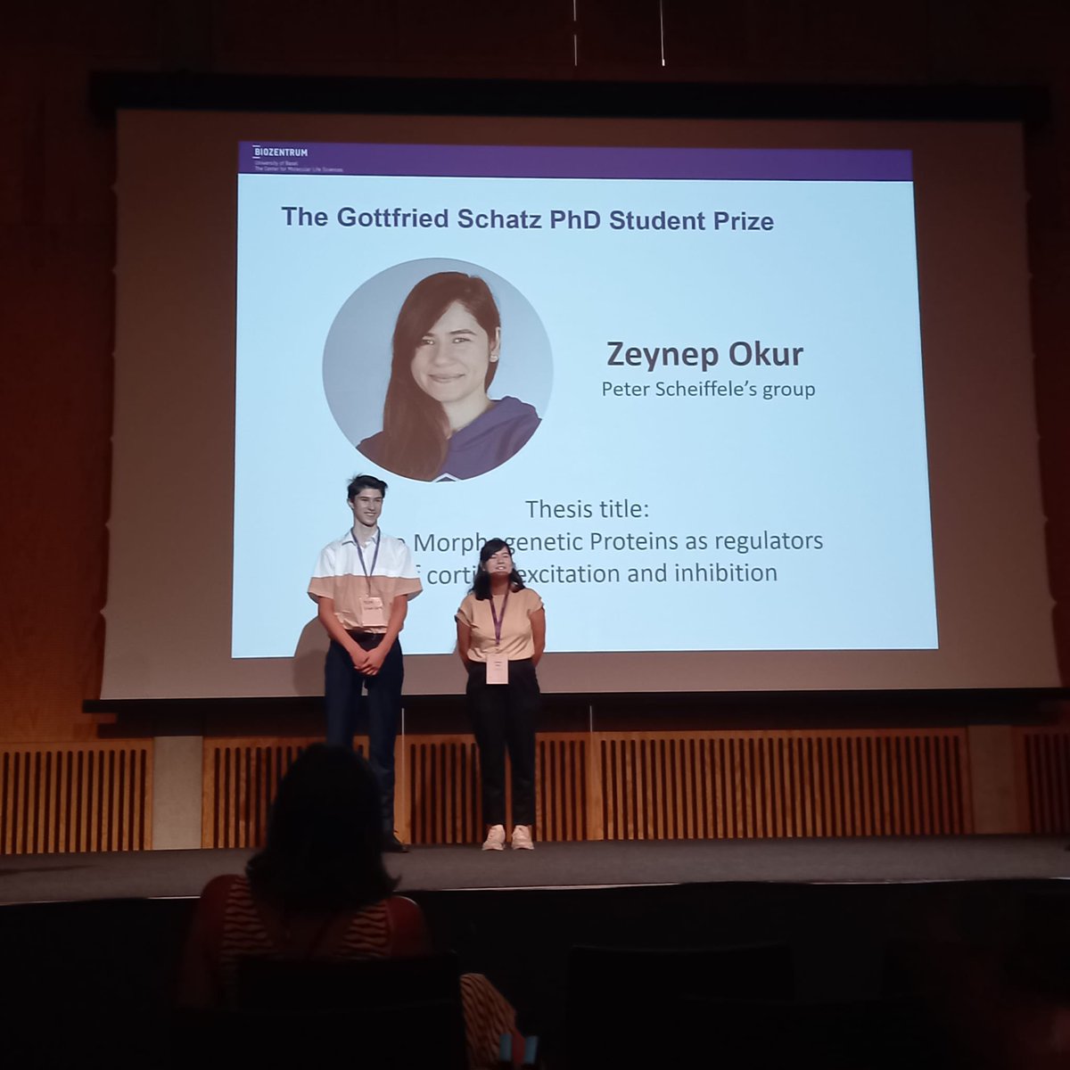 Zeynep Okur (@zeynpokr) on Twitter photo Another dream came true! I am honoured to receive the Schatz Prize for my PhD thesis from <a href="/biozentrum/">Biozentrum, University of Basel</a>! I am very thankful to the PhD committe for selecting my thesis for the prize, and to its founders☺️ Another dream came true! I am honoured to receive the Schatz Prize for my PhD thesis from <a href="/biozentrum/">Biozentrum, University of Basel</a>! I am very thankful to the PhD committe for selecting my thesis for the prize, and to its founders☺️