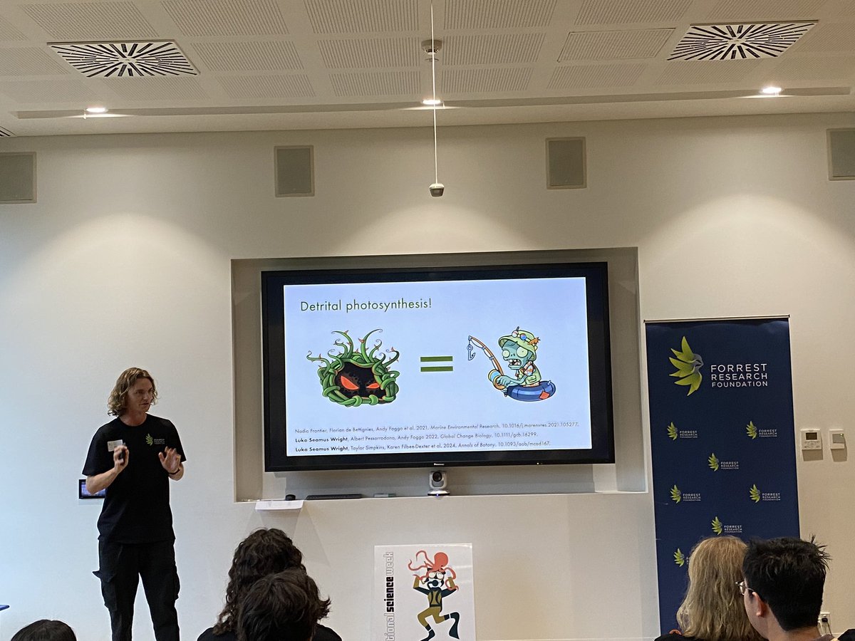 Let’s discuss zombie plants and carbon sequestration… <a href="/ForrestResearch/">Forrest Foundation</a> and <a href="/uwanews/">UWA</a> scholar <a href="/LukaSeaWright/">Luka Seamus Wright</a>
