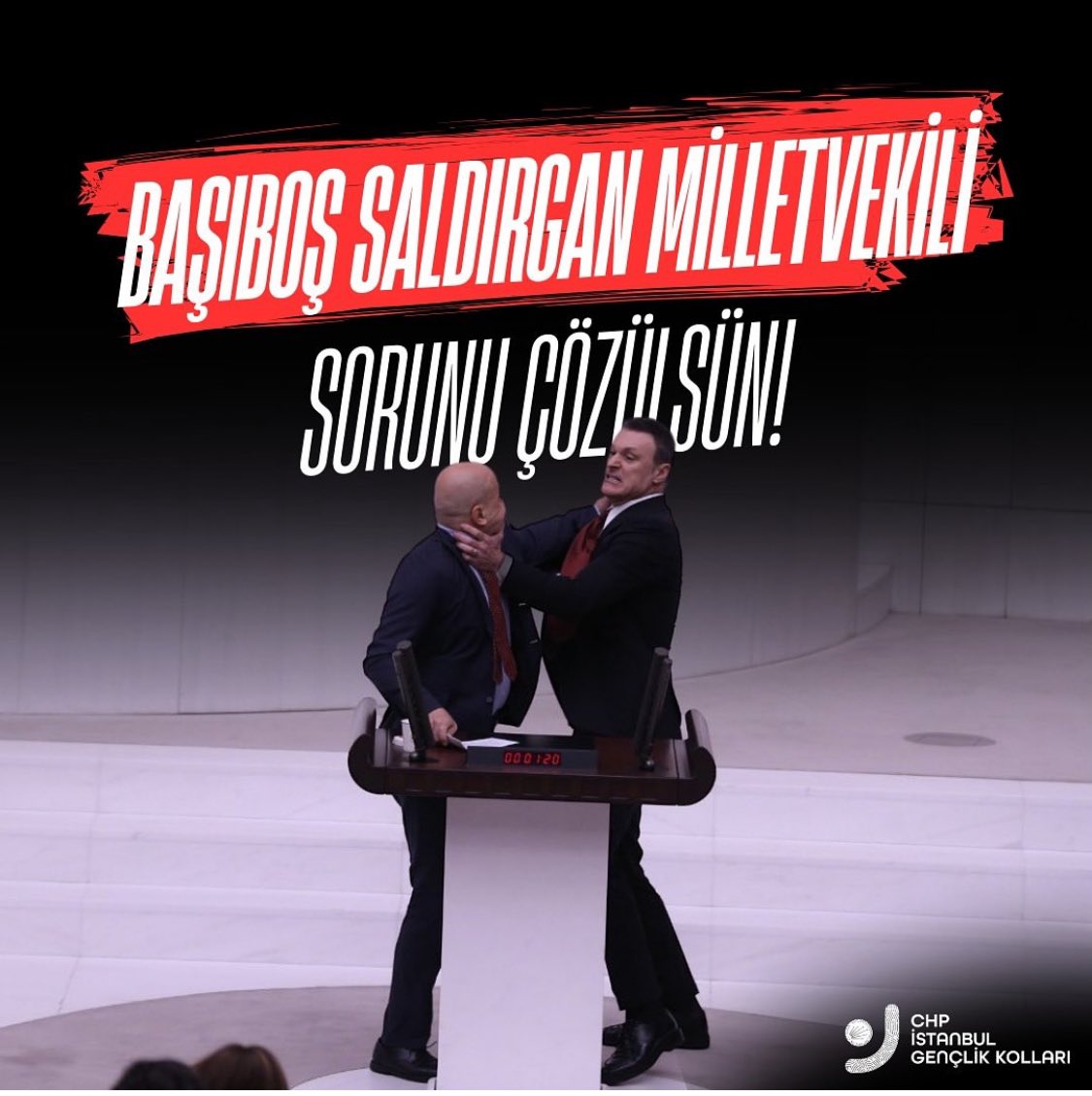 Saldırganlar uyutulsun . Güvenli meclis istiyoruz