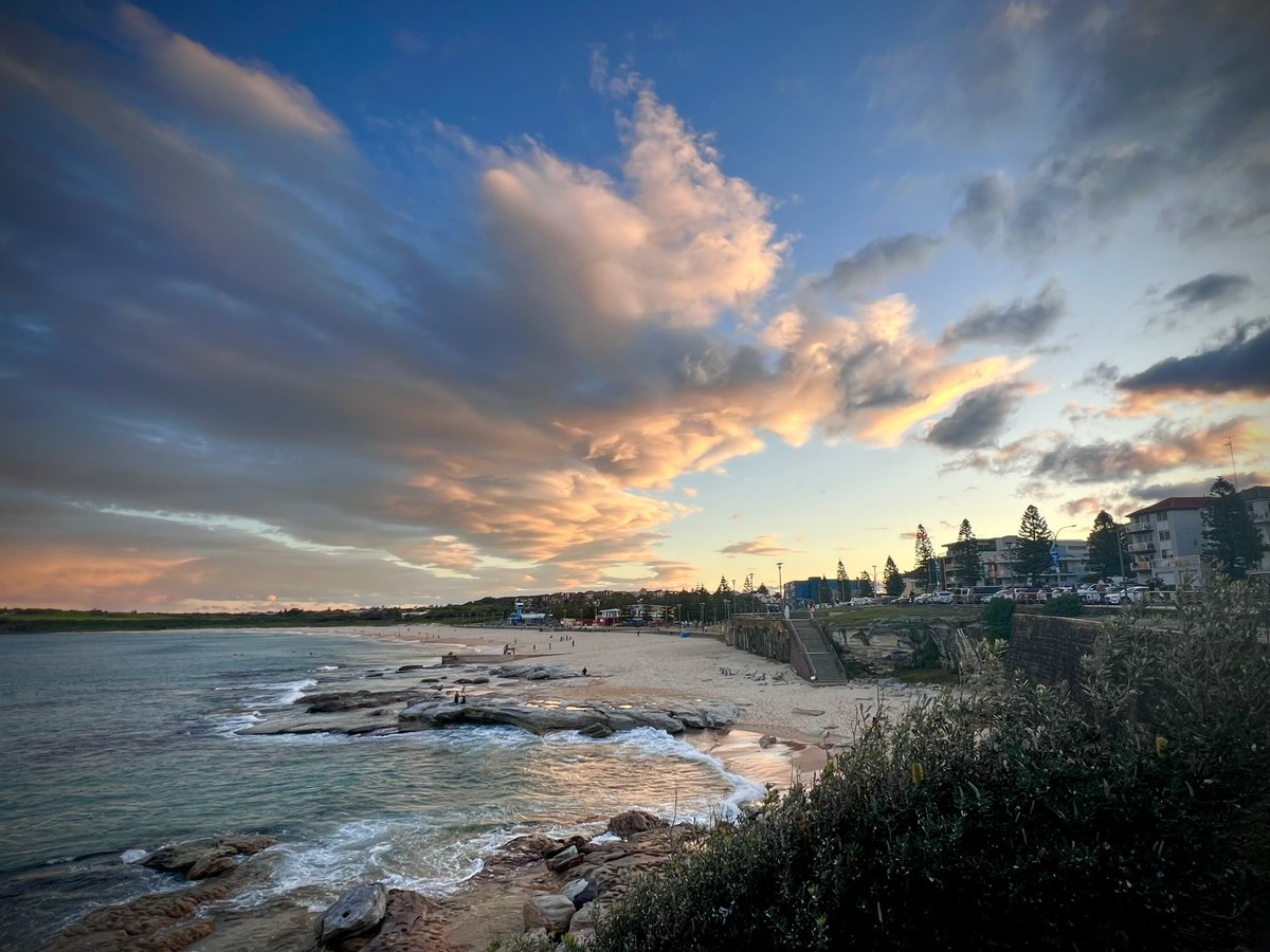 DrEmmaLJohnston's tweet image. A sublime evening on the #Sydney #coast