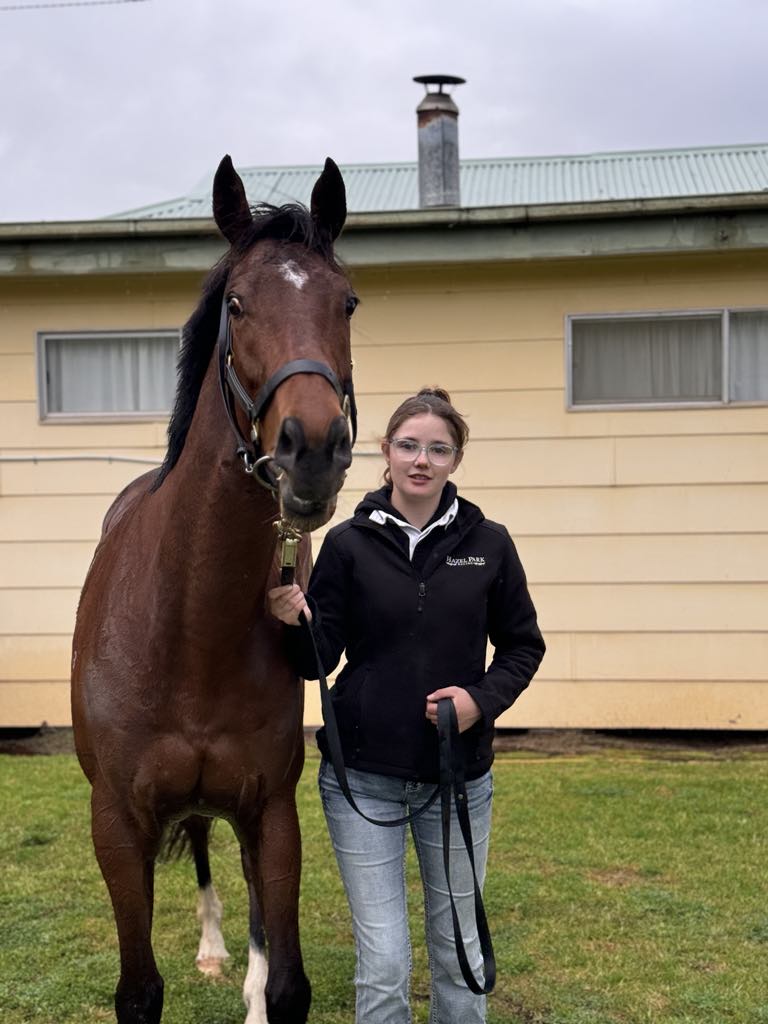 We have started the 24 - 25 racing season off with a bang 💥. Imposing Tallulah, our third winner, from 6 runners. Only 1 of those runners placing out of the top 3. 
Congratulations to the connections of this filly, Greg &amp; Julie Adamo 👏