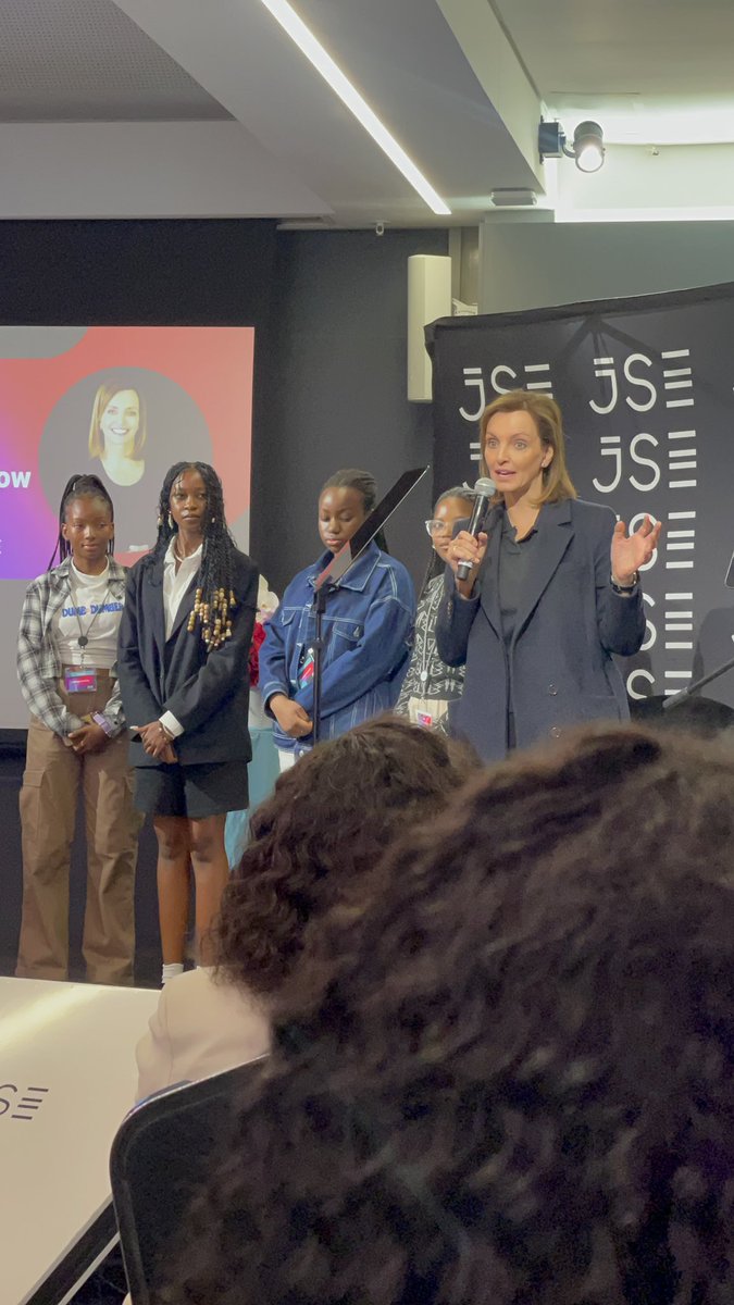 Baby girl on stage with <a href="/JSE_Group/">JSE</a> CEO 

#jsesheinvests2024
